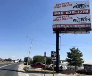 Image of Billboard Face TX501 in Hereford, Texas